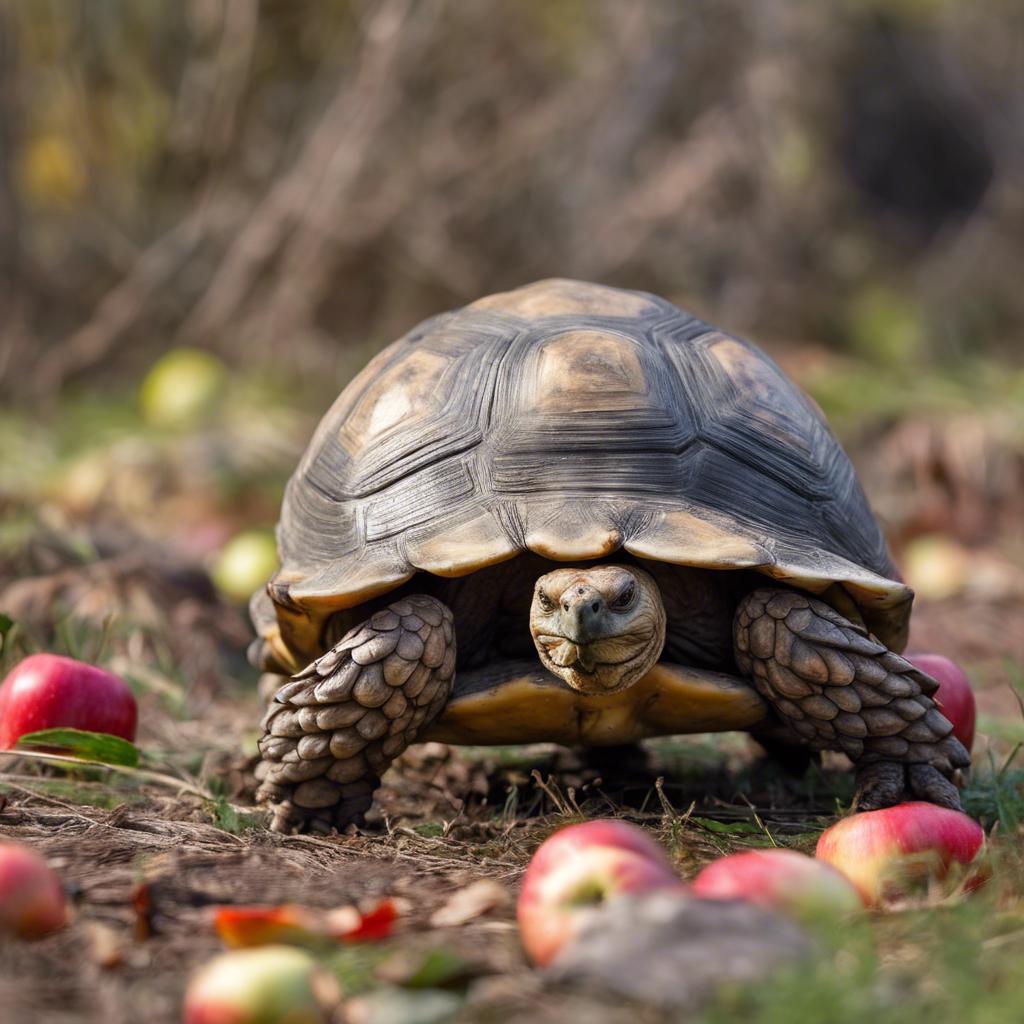 can russian tortoises eat apples
