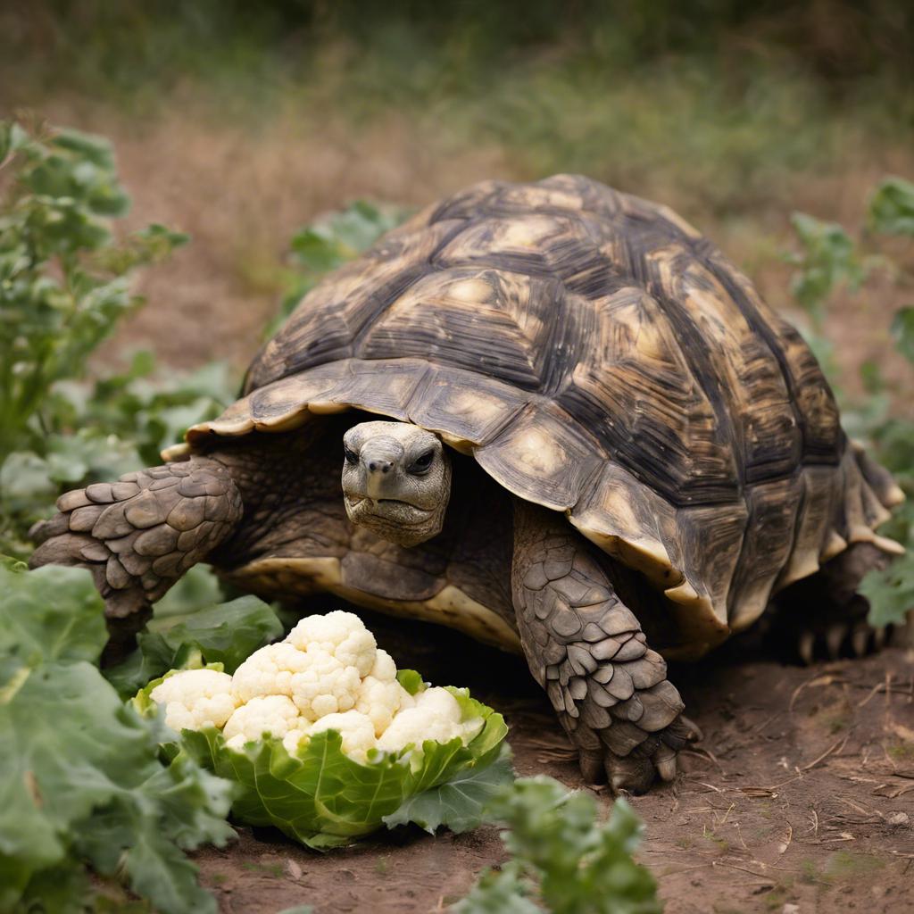 can tortoise eat cauliflower