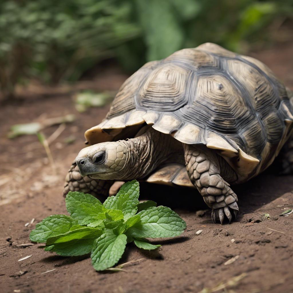 can tortoises eat mint
