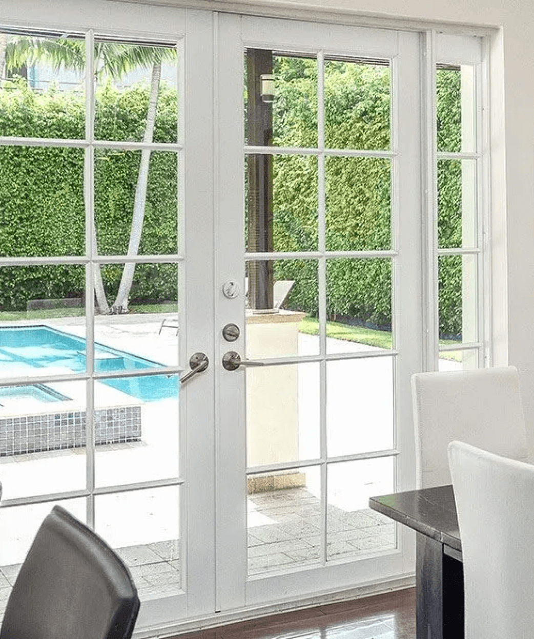 Swing impact doors in South Florida Republic Impact Windows & Doors