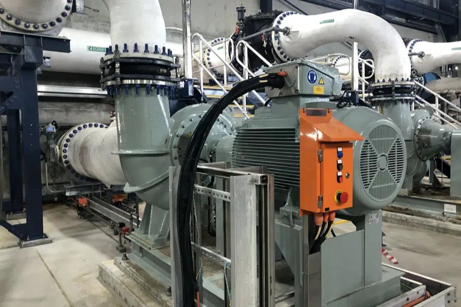 5 Yearly Service of Pumps & Motors Gold Coast Desalination Plant RePump