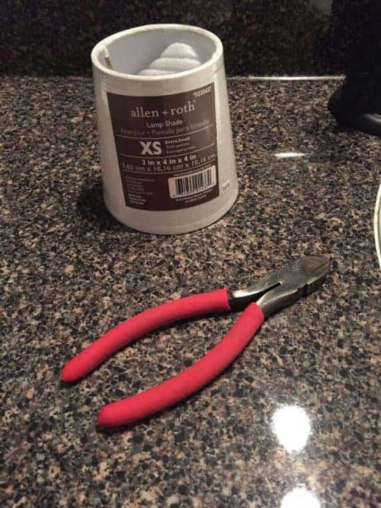 Builder Grade Bathroom Light Fixture Update for Free