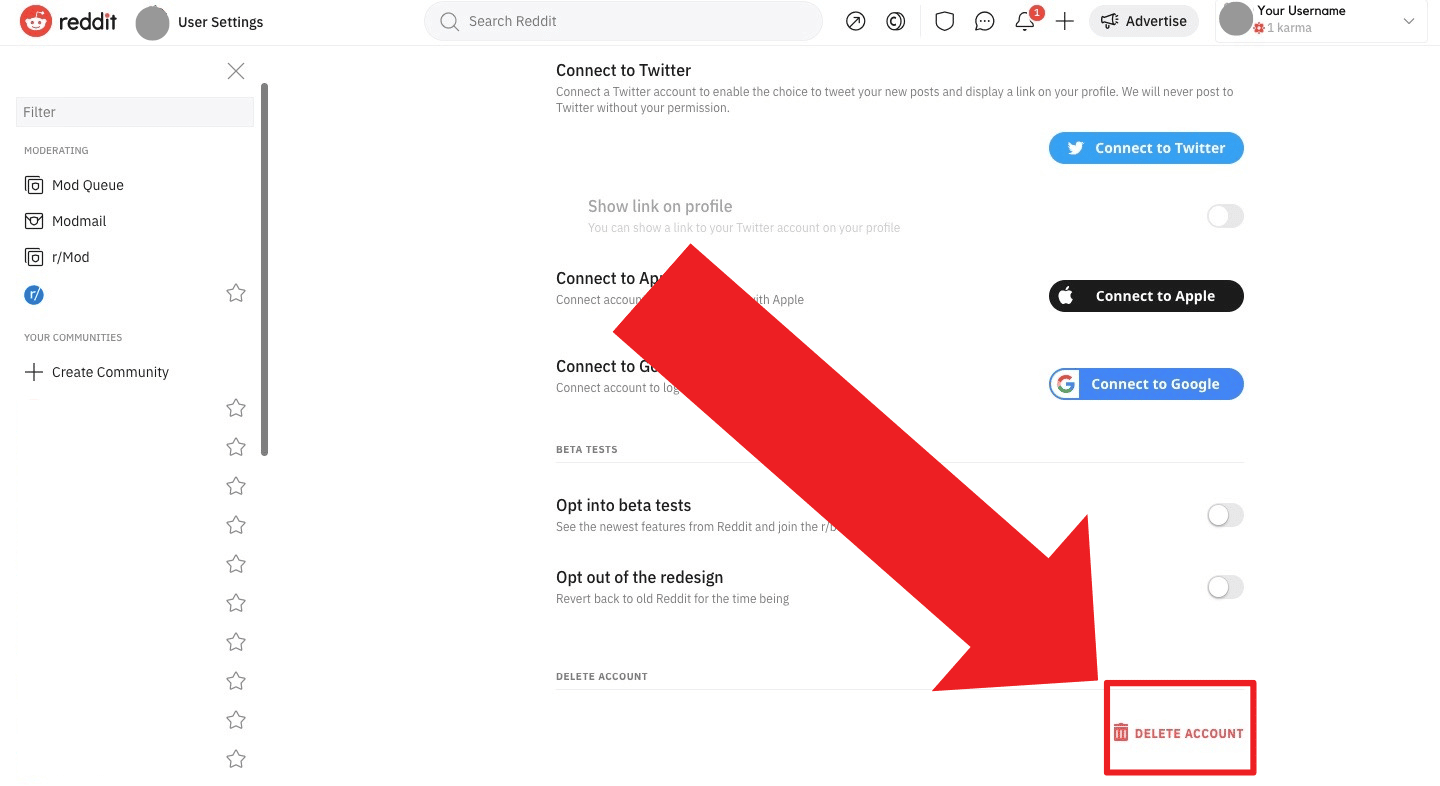 How To Delete Reddit Accounts & Remove Personal Information