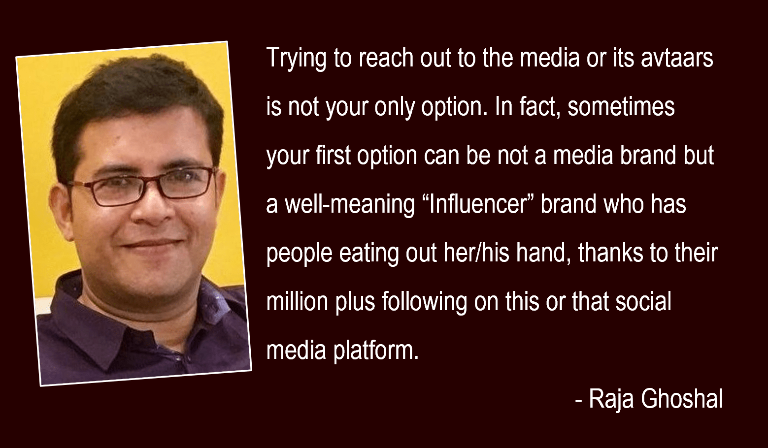 What the symbiotic relationship between Media and Social Media means