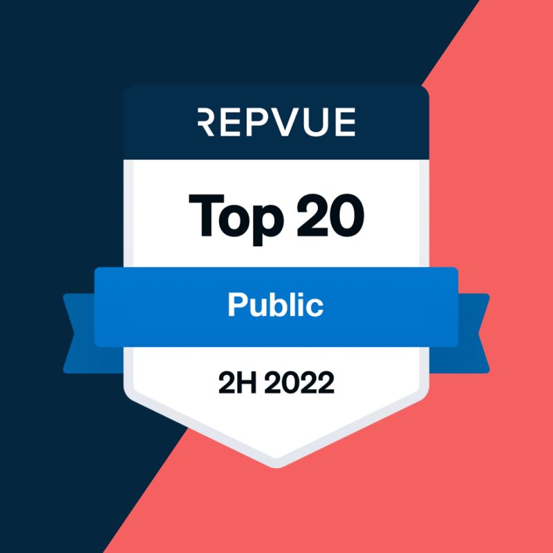 Best Public Sales Orgs in 2022 RepVue