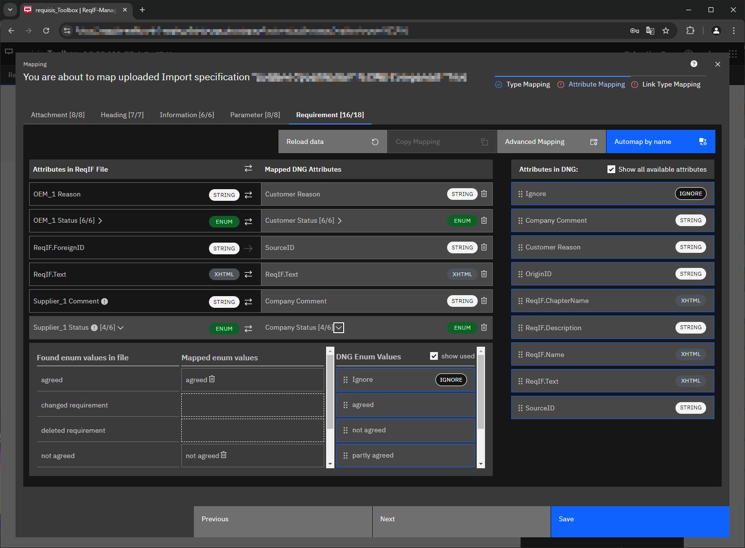 requisis Products for IBM DOORS & ELM ReqIFManager for IBM DOORS