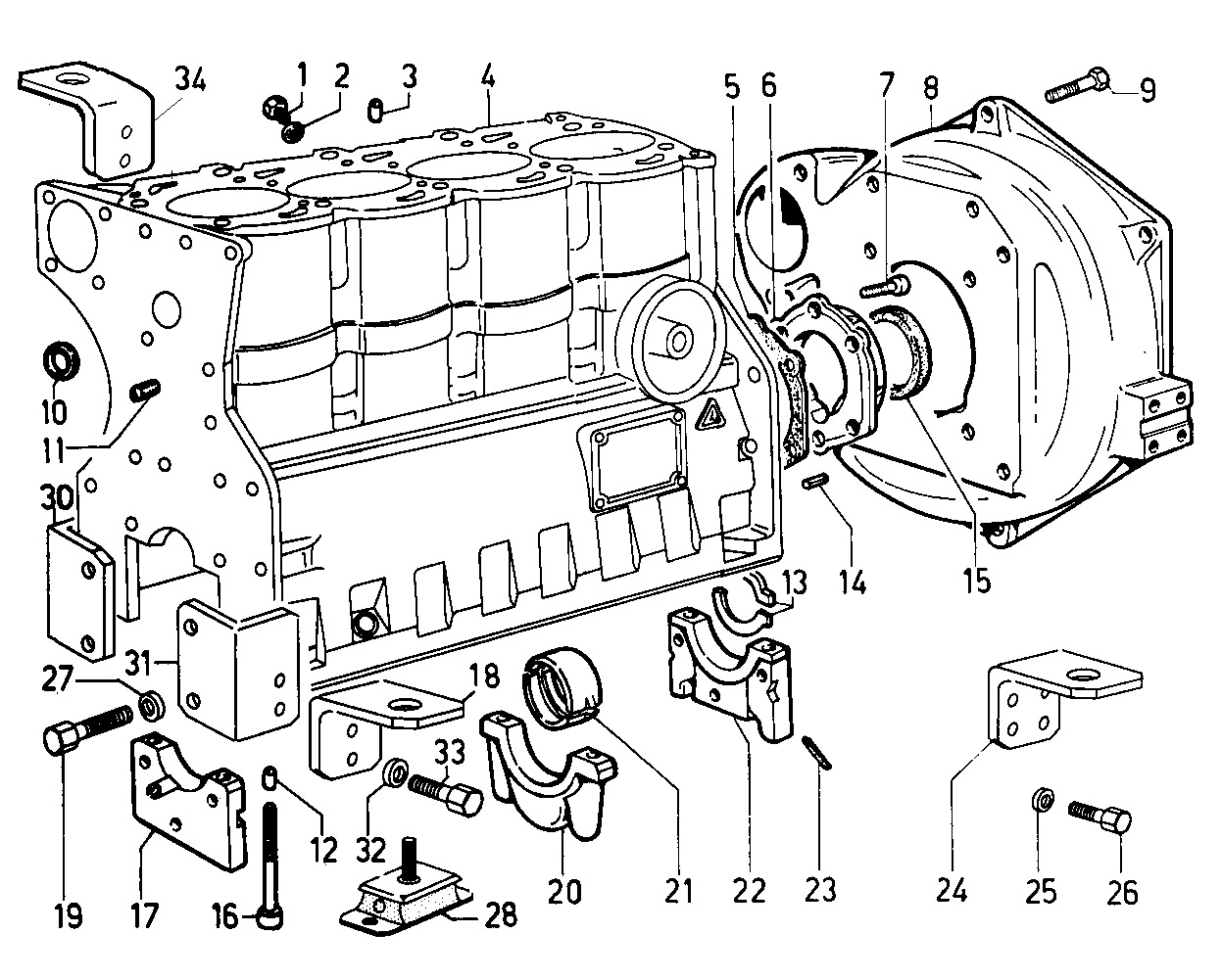 Lombardini FROSTPLUGG FOR BLOKK Ø30 LDW 1204 M Frydenbø Industri