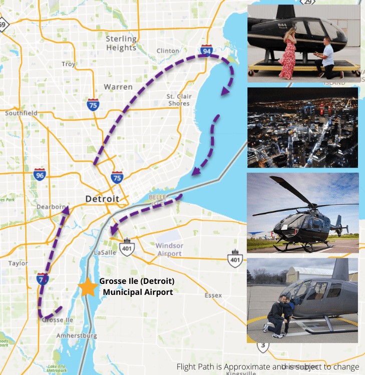 Helicopter Rides Detroit Tour