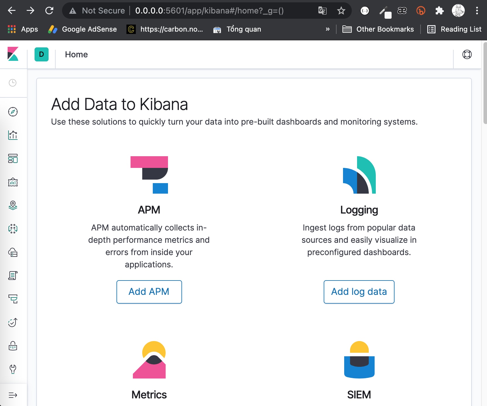 Install elasticsearch và kibana sử dụng docker