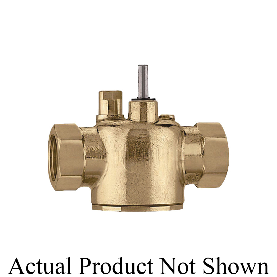 Aquifer Distribution Caleffi Zone Z200041 2Way Straight Motorized Zone Valve Body, Inverted