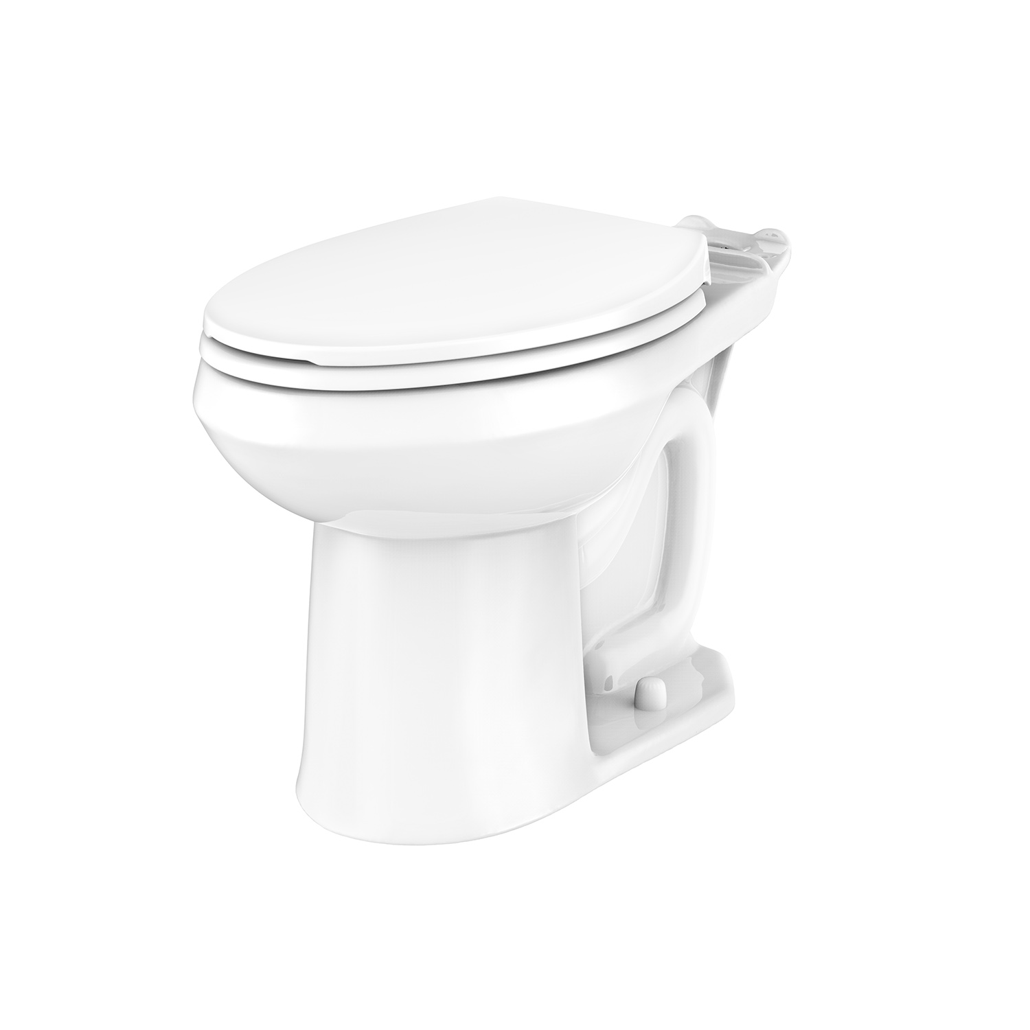 Aquifer Distribution Gerber GWS21528 Large Toilet Bowl, Viper, White, Elongated Shape, 12 in