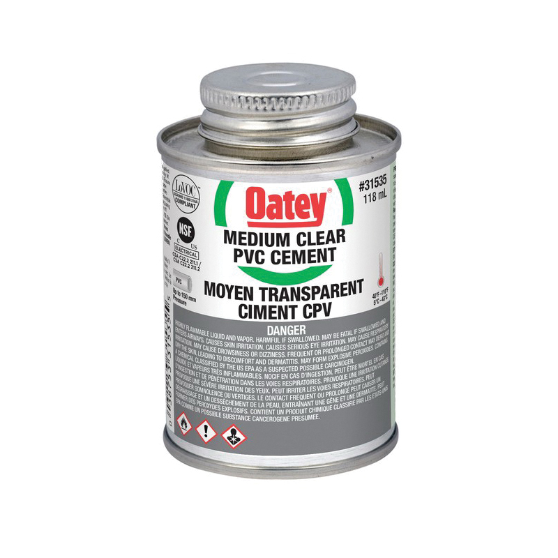 Aquifer Distribution Oatey 31535 Low VOC Medium Body PVC Solvent