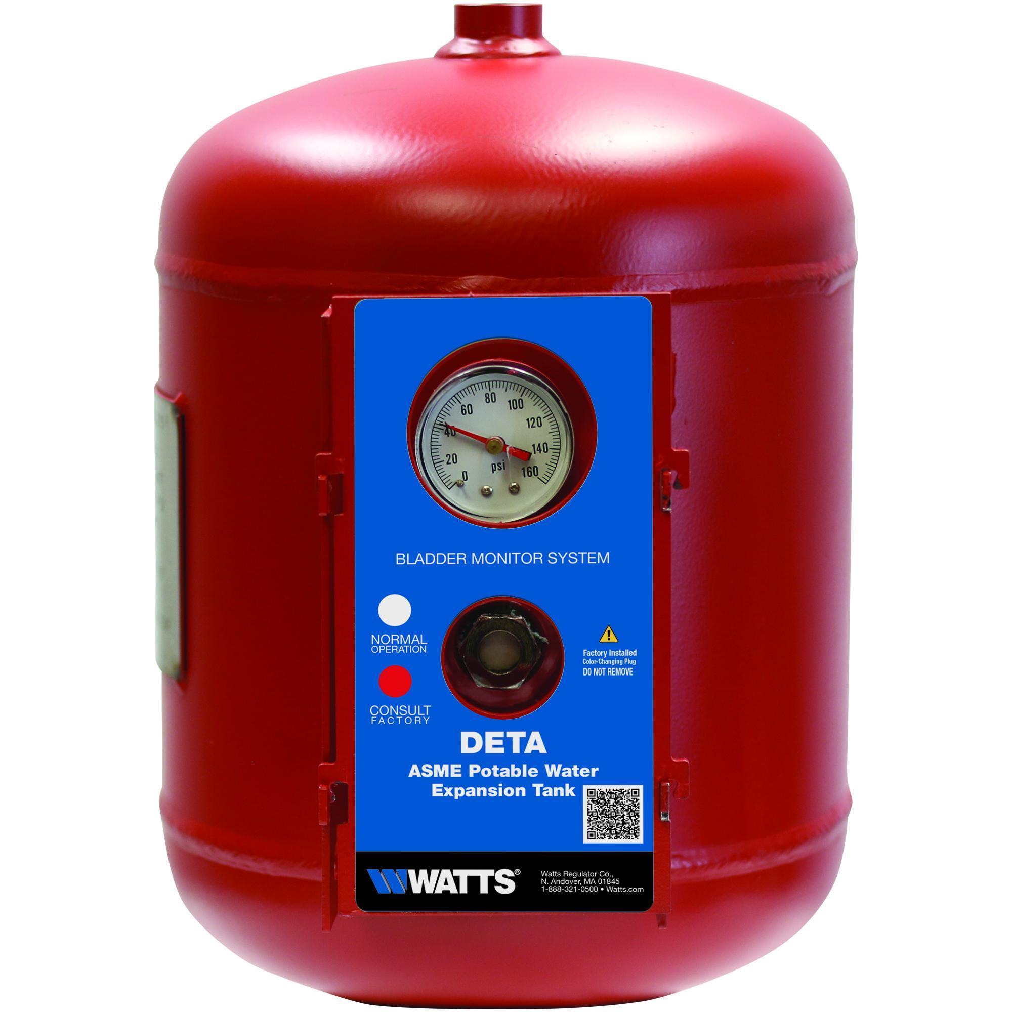 Aquifer Distribution WATTS 0212026 DETA Pressurized Expansion Tank, 3
