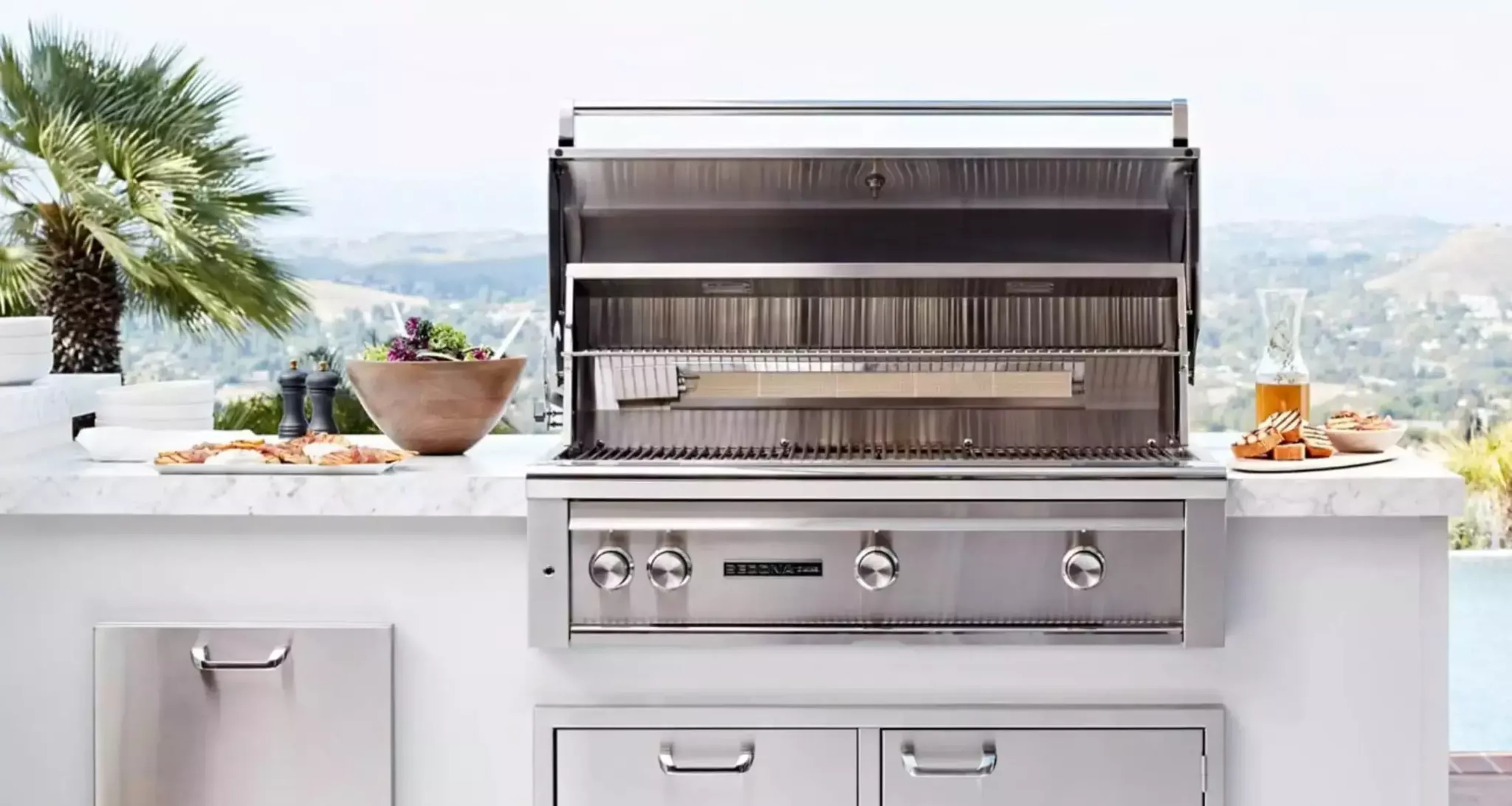 Outdoor Gas Grills Builtin and Freestanding BBQ Grills AuthenTEAK