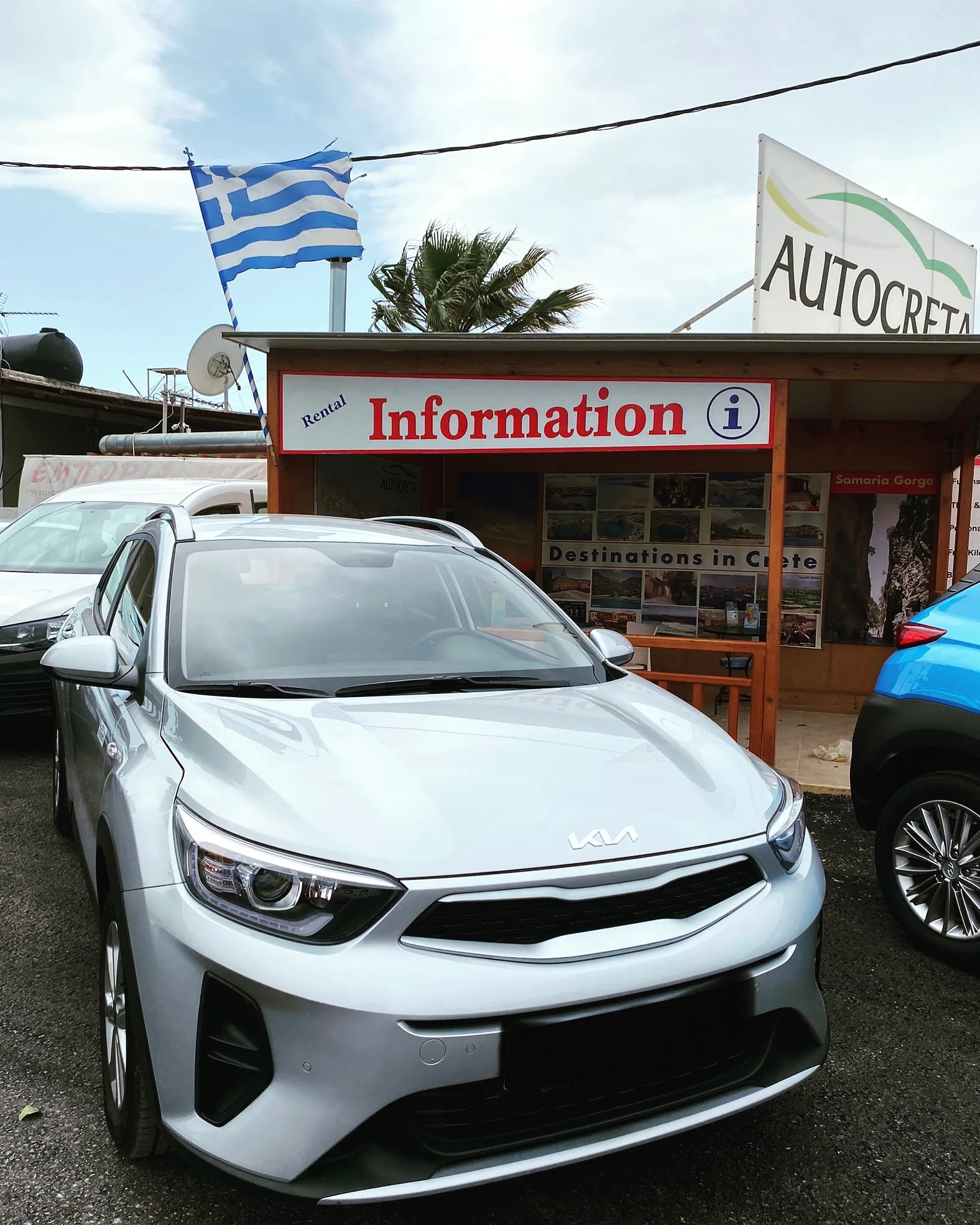 Location de voiture aéroport Héraklion Location de voitures en Crète