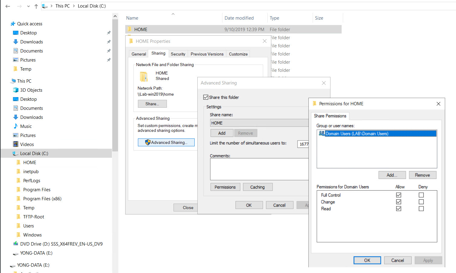 Configure Home Directory for AD Users with PowerShell AventisTech