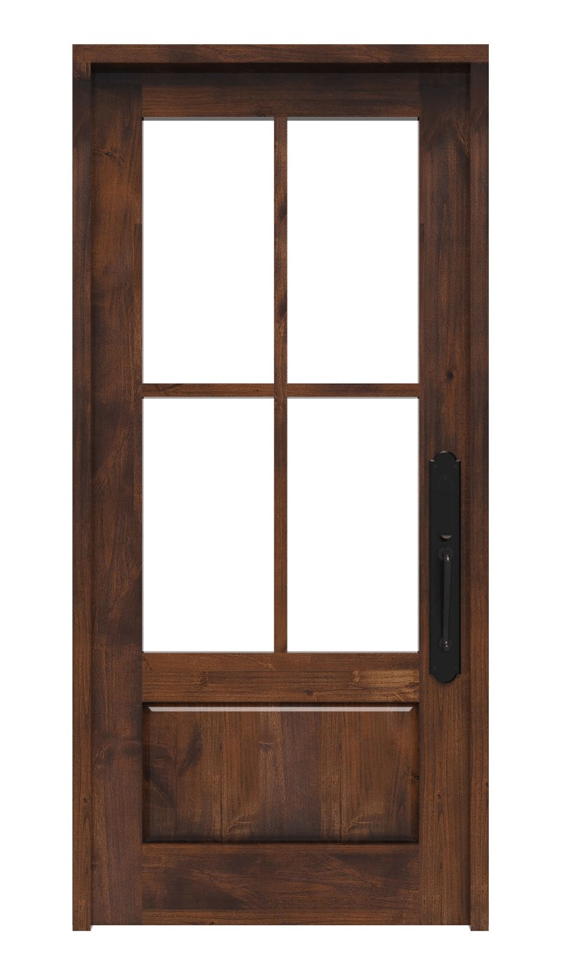 Rustic Ranch Front Door Rustica