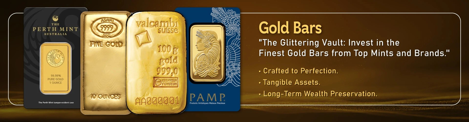 Gold Bars Online BOLD Precious Metals
