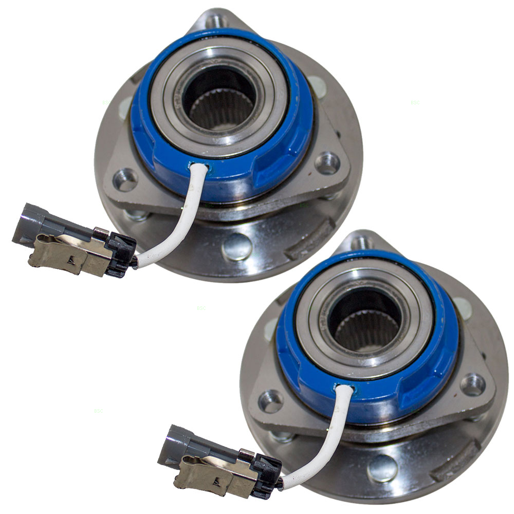 Cadillac SRX STSV New Pair Set Rear Wheel Hub Bearing