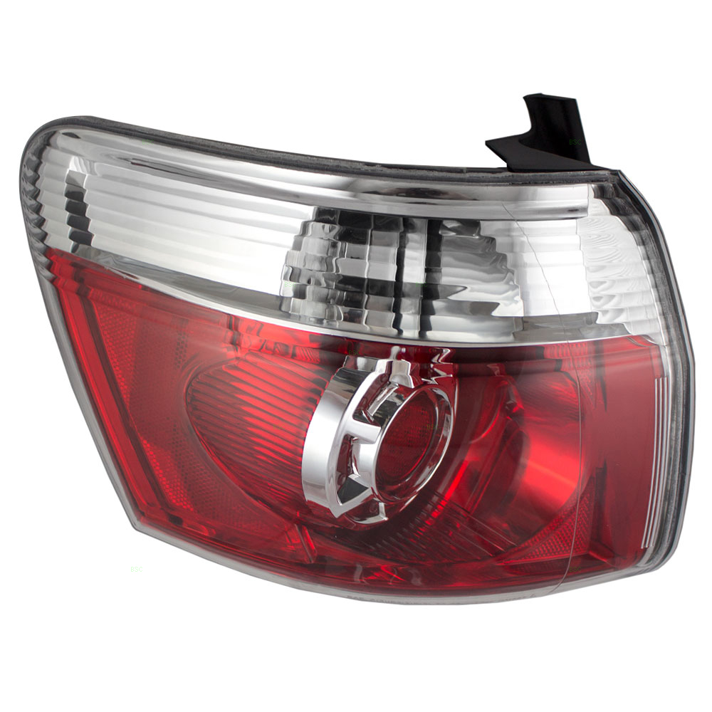 Drivers Tail Light Quarter Panel Mounted Lamp Assembly for 20072012 GMC Acadia eBay