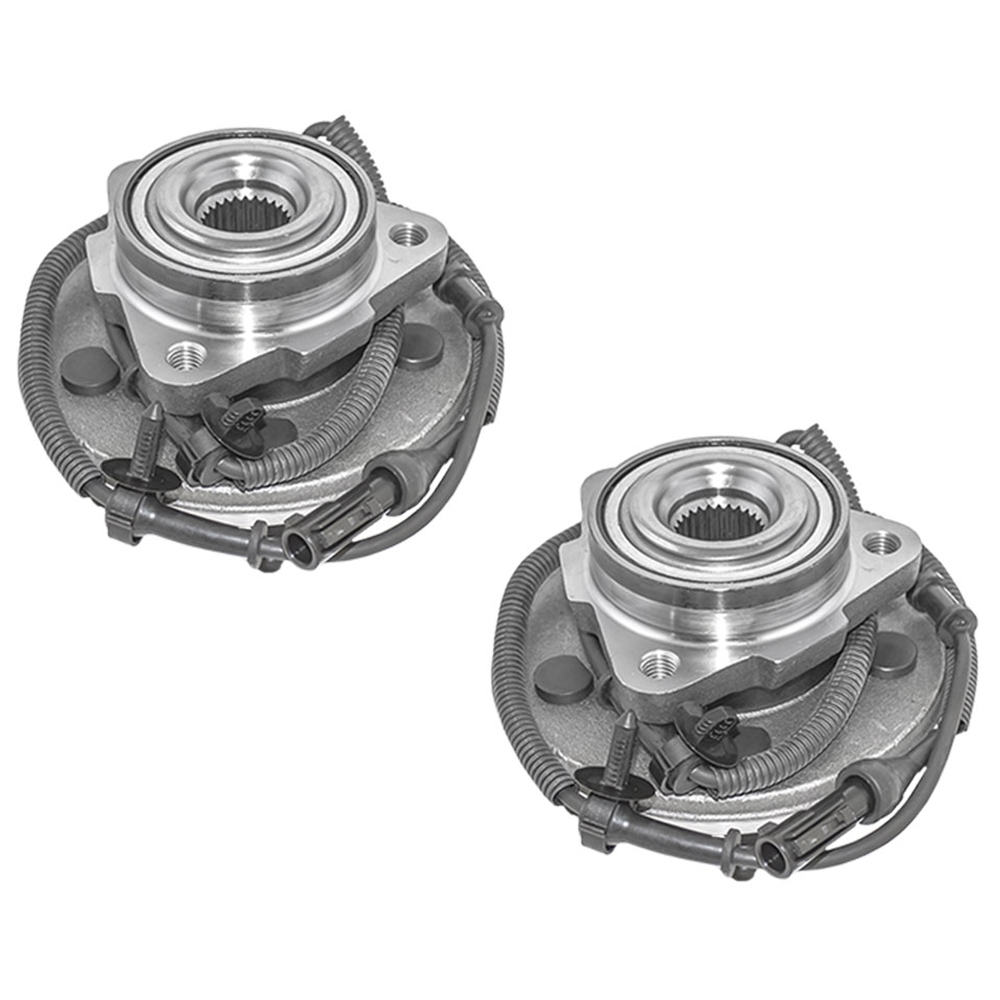 Ford Explorer Lincoln Aviator Mercury Mountaineer Set of Front Wheel