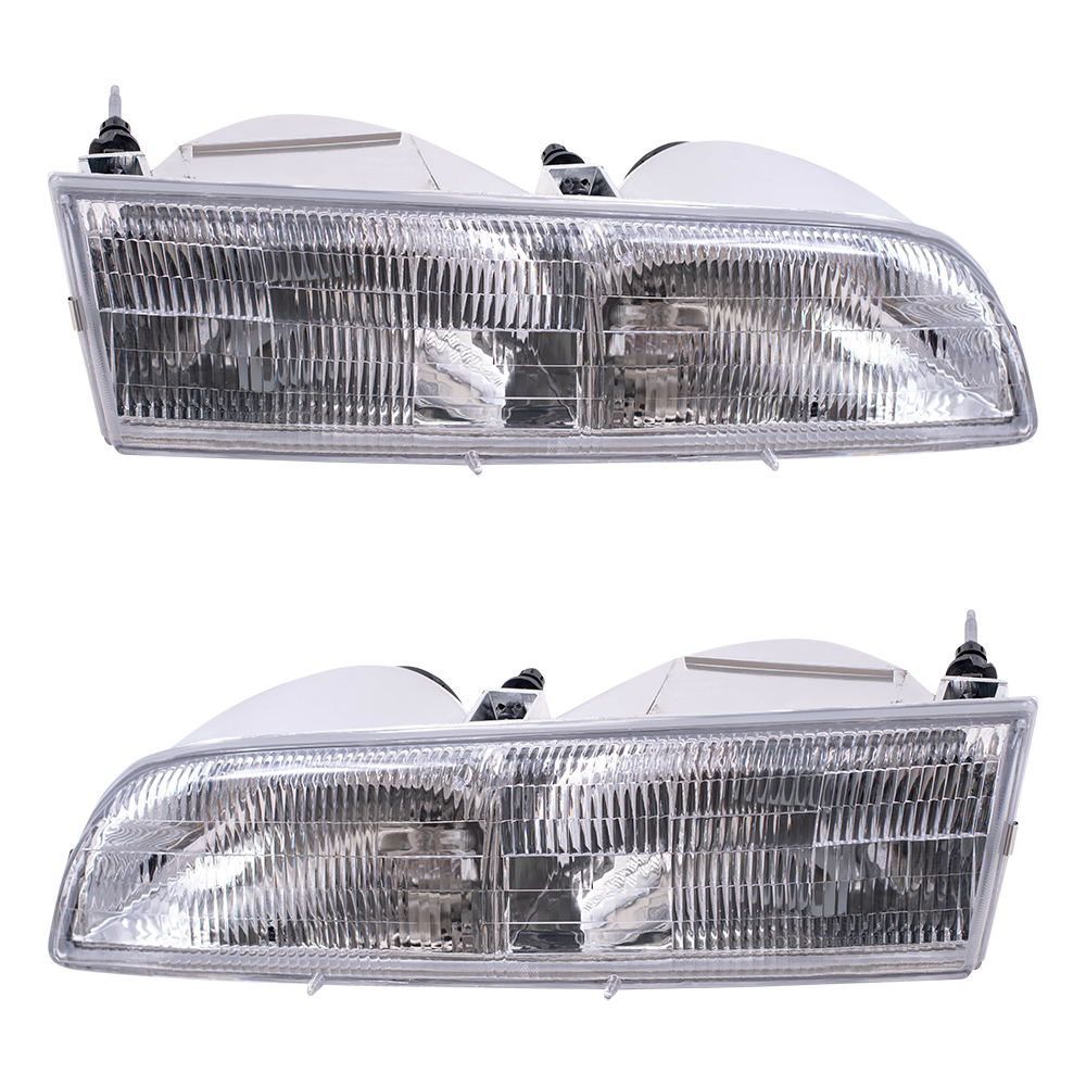 9297 Ford Crown Victoria New Pair Set Headlight