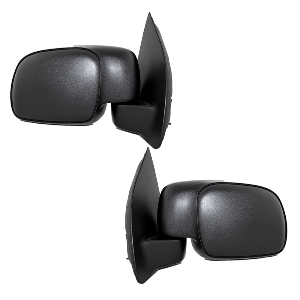 OEM Ford F250 F350 Super Duty Manual Paddle Mirrors Pair 19992016 Car & Truck Exterior Mirrors