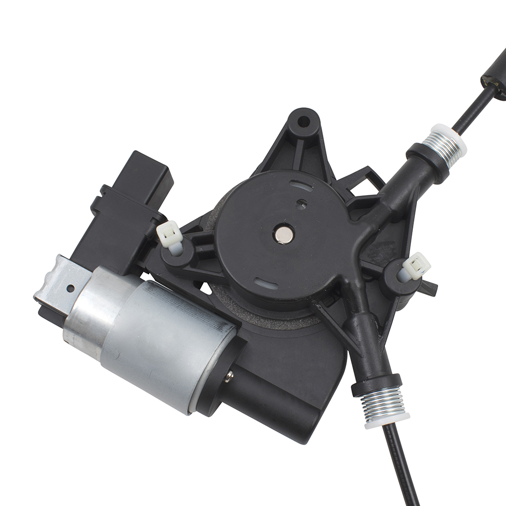 New Pair Set Rear Power Window Regulators & Motors Assemblies 0715