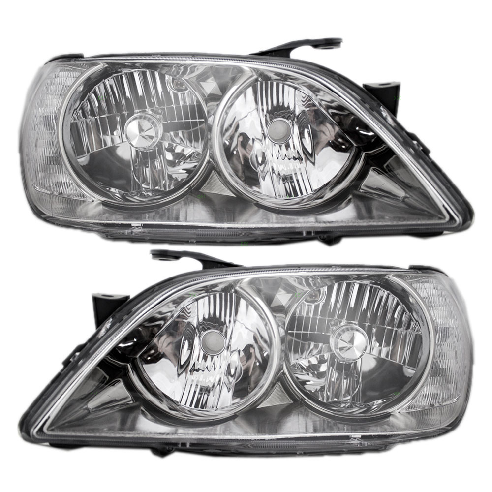 0105 Lexus IS300 Set of HID Combination Headlights Headlamp Units w