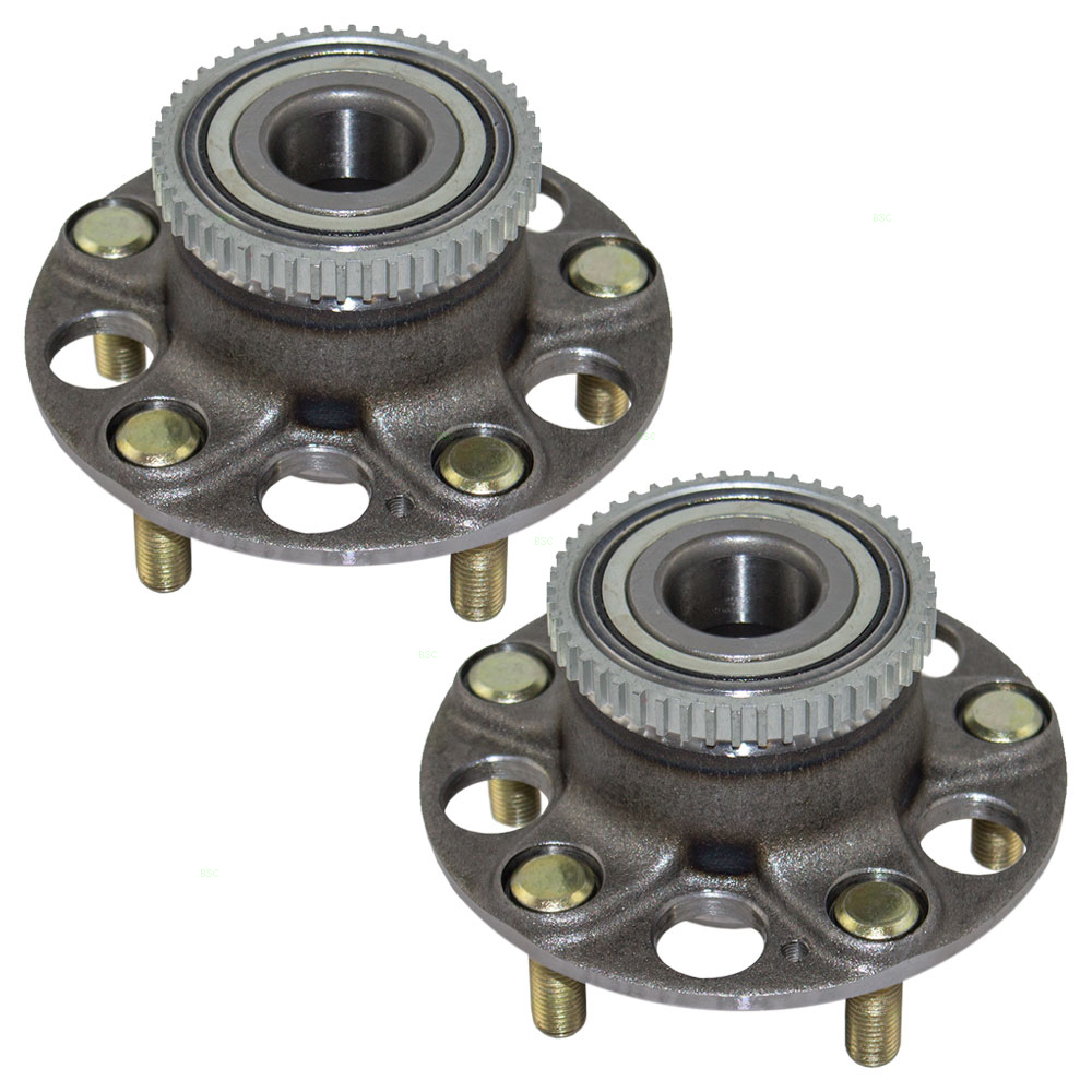 Acura TL Honda Accord New Pair Set Rear Wheel Hub