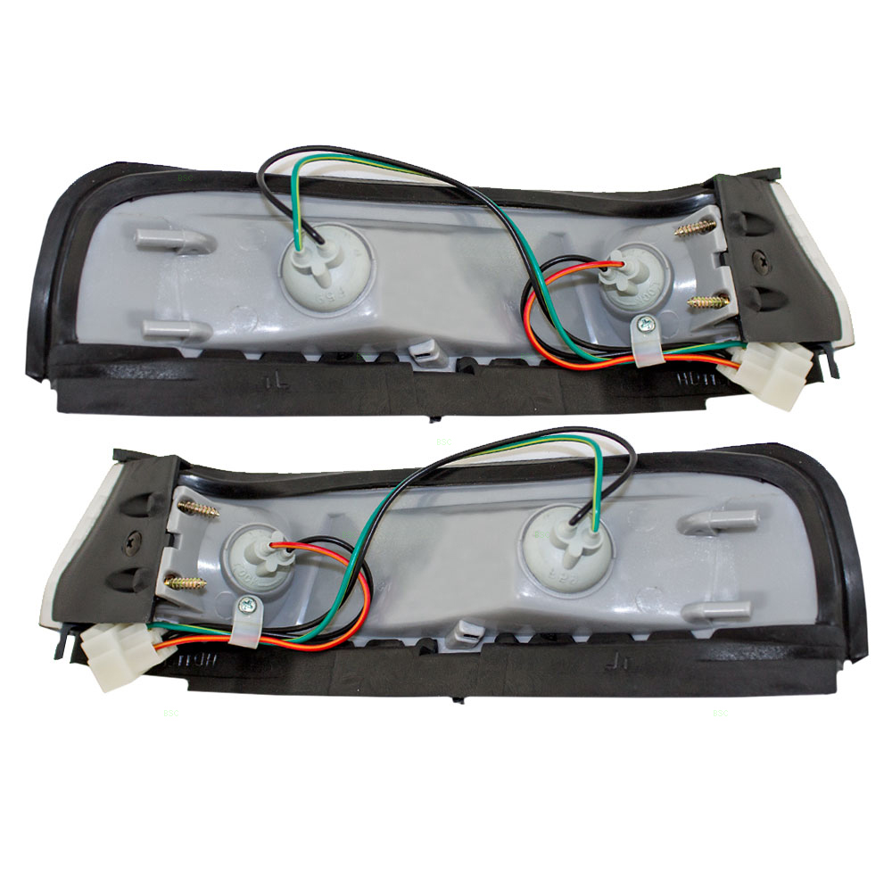 88-89 Honda Accord Set of Side Park Signal Marker Lights