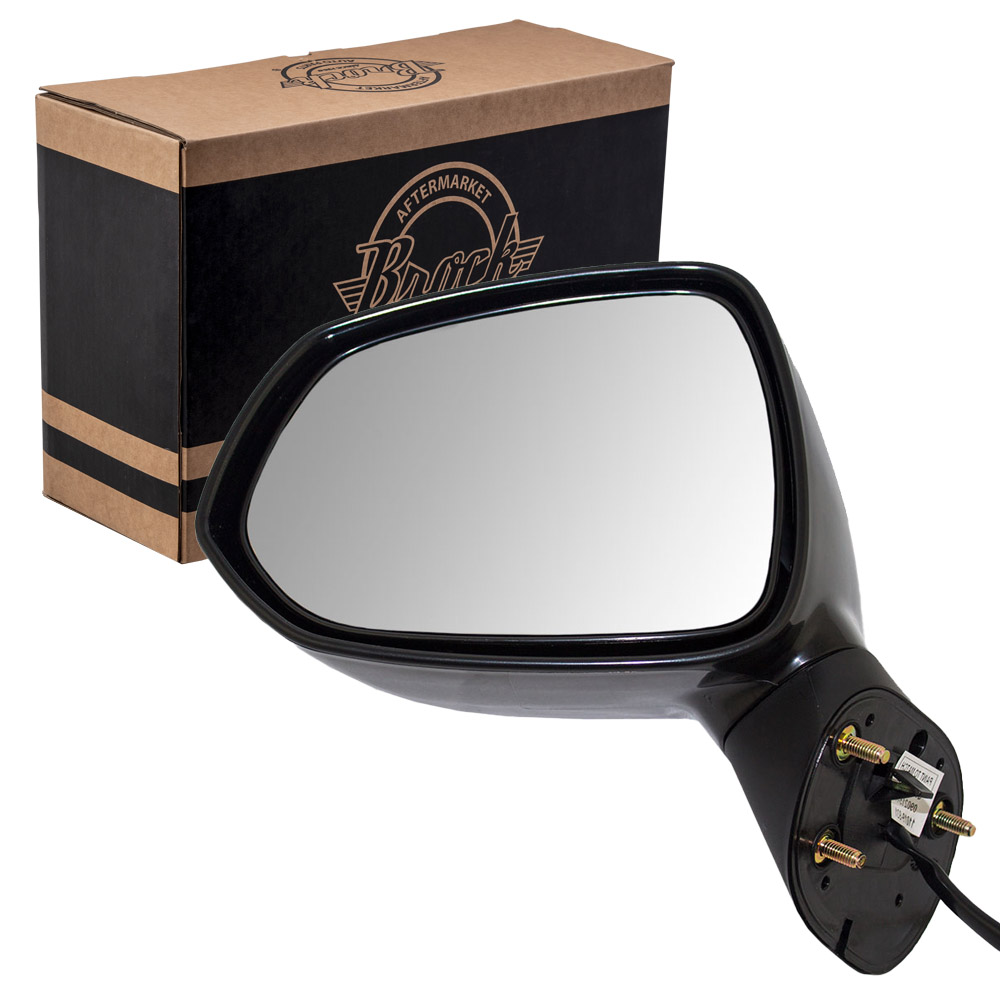 2007 2008 Honda Fit Drivers Side View Power Mirror Ready-to-Paint