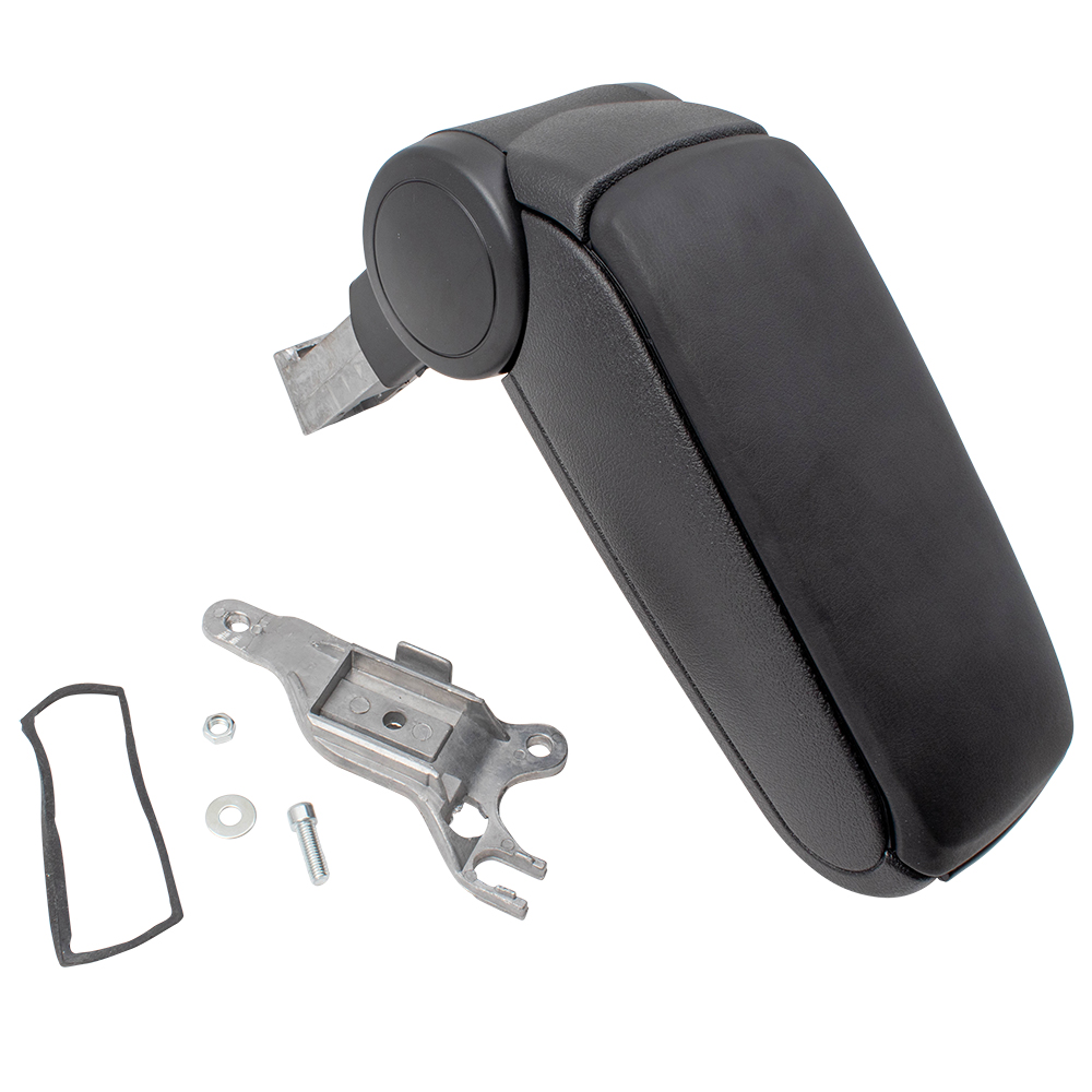 Center Console Armrest Repair Black Leatherette for Audi A6 S6 Allroad