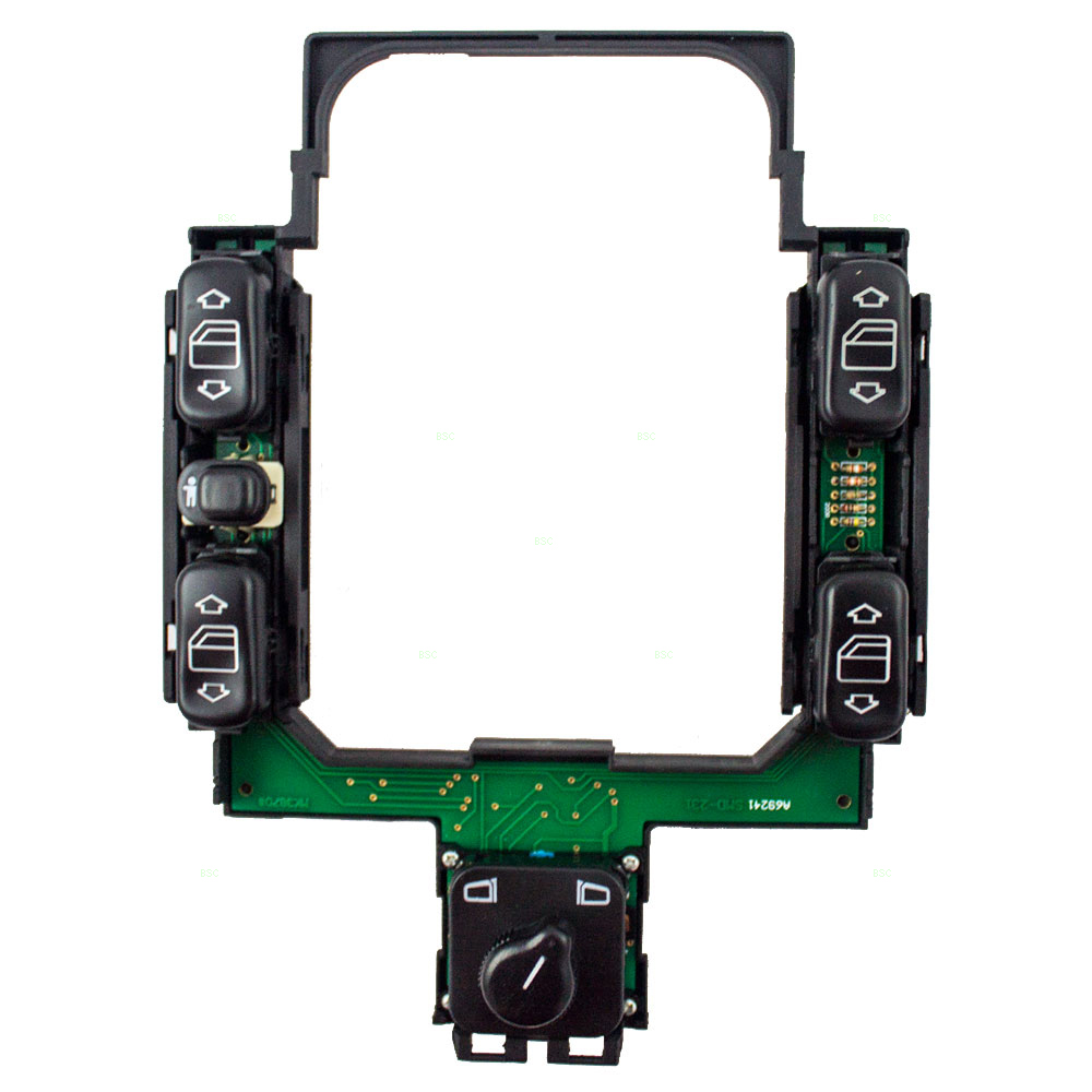 9698 MercedesBenz EClass W210 Master Power Control Window Switch