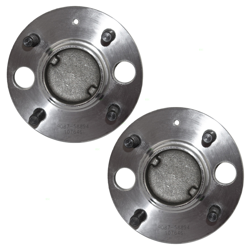 Hyundai Sonata Kia Optima New Pair Set Rear Wheel Hub