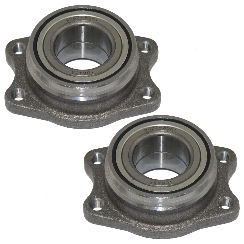 Eagle Talon Mitsubishi Eclipse Lancer Set of Rear Wheel Hub Bearings