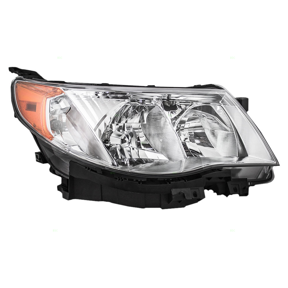 09-13 Subaru Forester Passengers Halogen Headlight Assembly