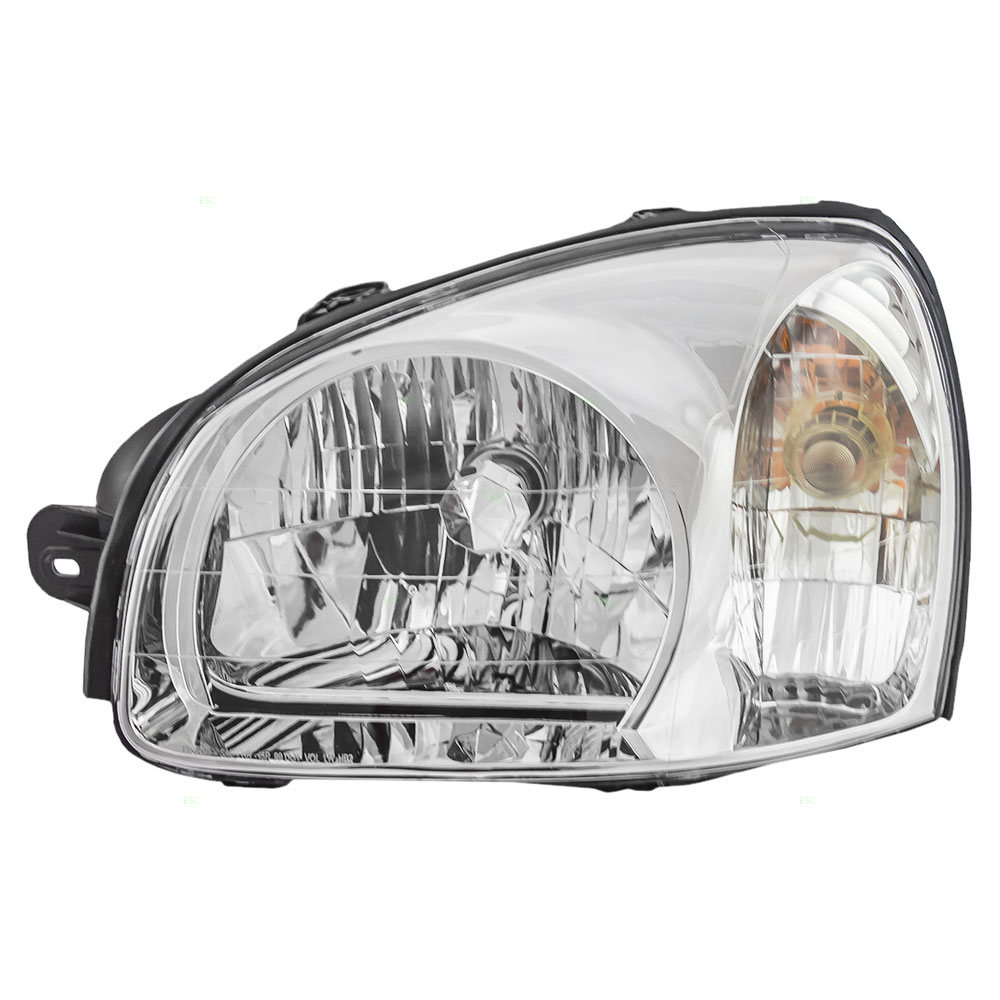 0306 Hyundai Santa Fe Drivers Headlight Assembly