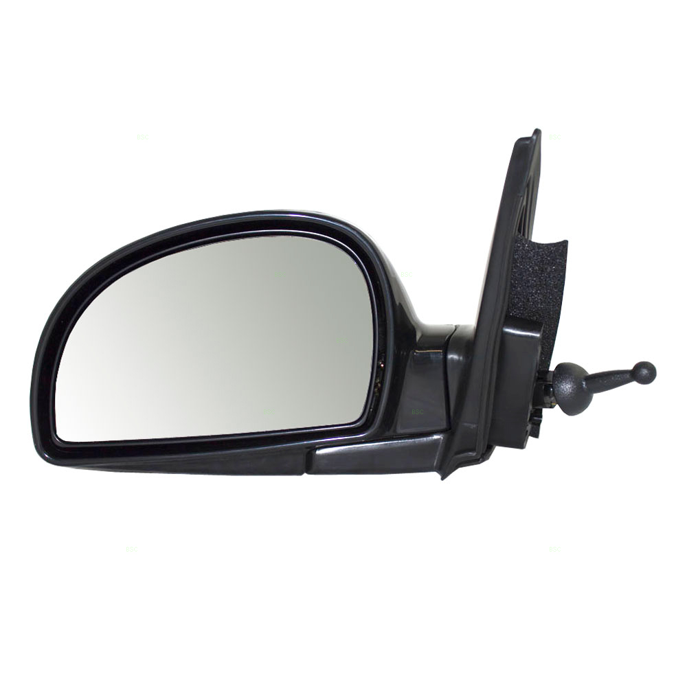 0205 Hyundai Accent Drivers Side View Manual Remote Mirror