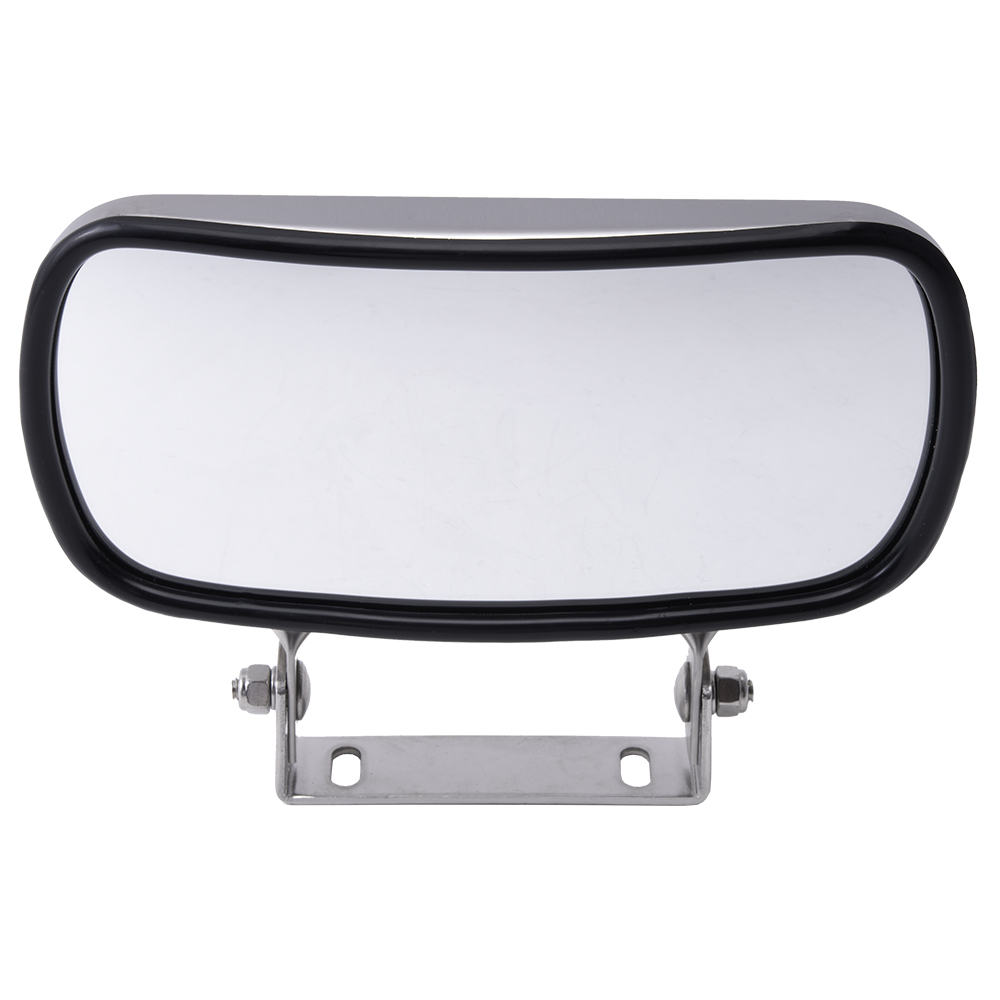 Set of Universal Over Door Stainless Steel 4x8.5 Convex Mirrors