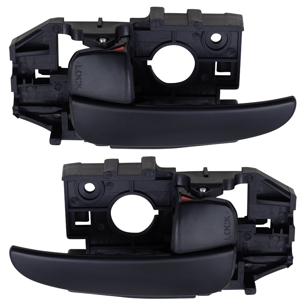 0106 Hyundai Elantra Set of Front Inside Black Door Handles