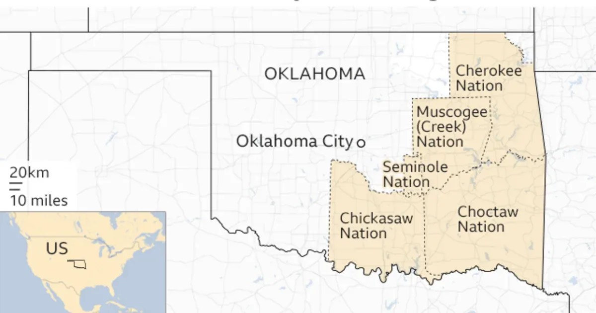 Oklahoma Native American Land Facts