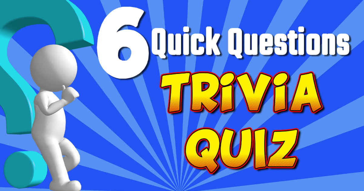 Quick Trivia Quiz 151020