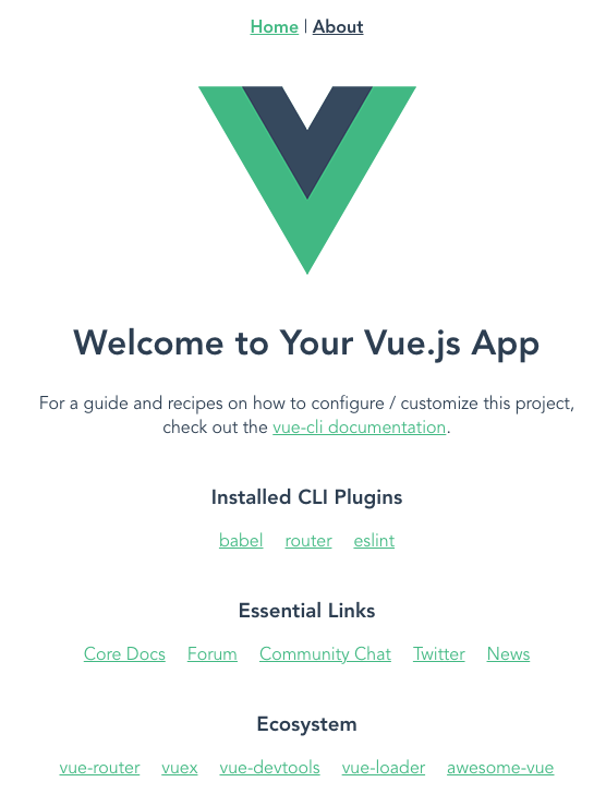 Vue.js auth example