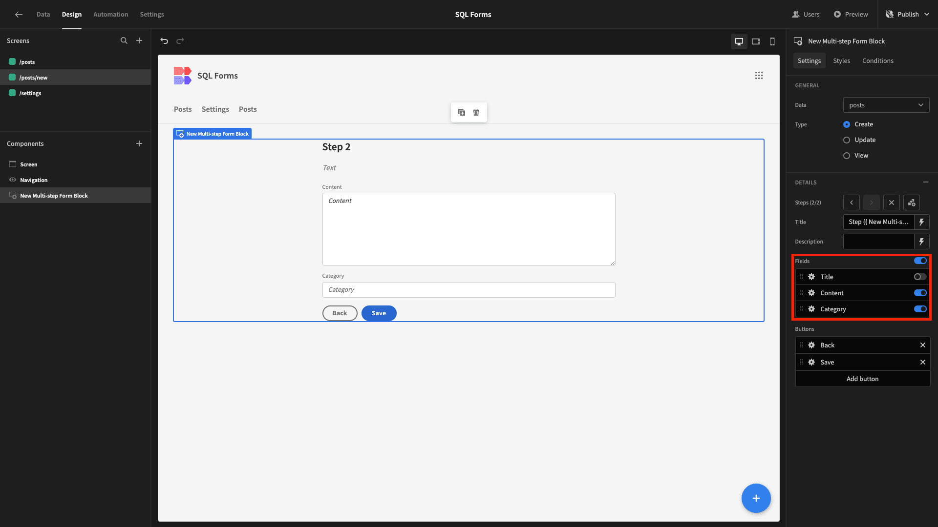 How to Create Forms for SQL Databases in 3 Steps