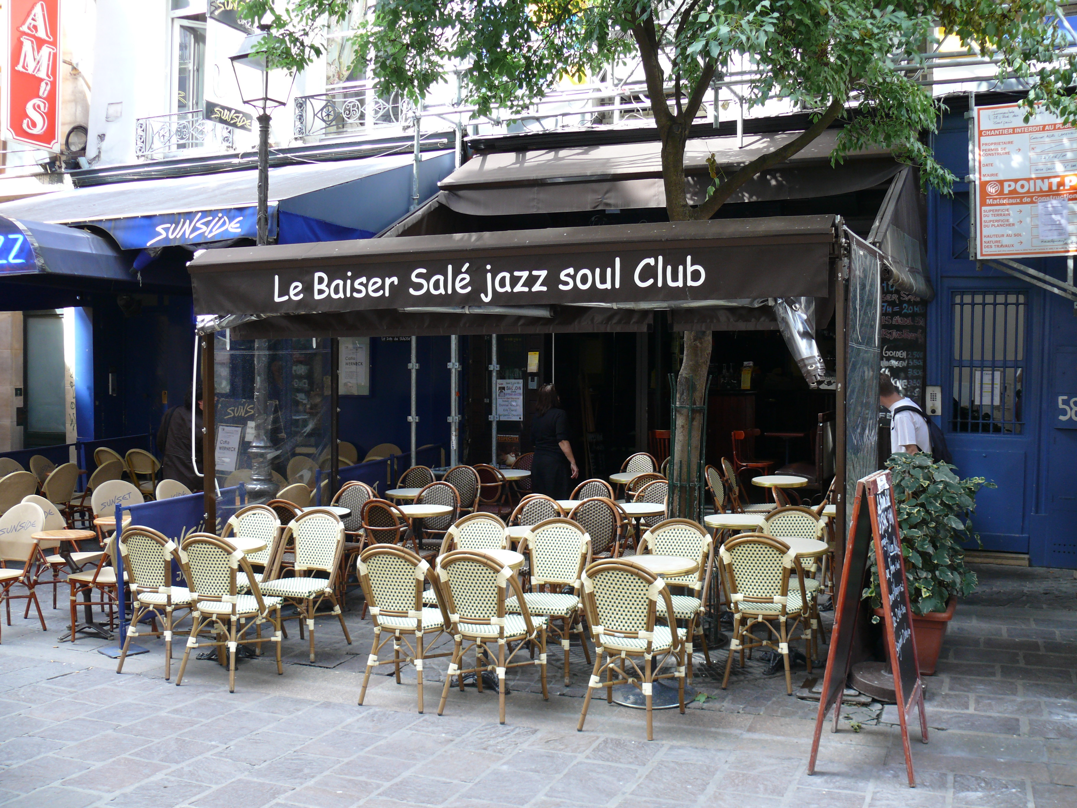 Bar Le Baiser Salé Paris