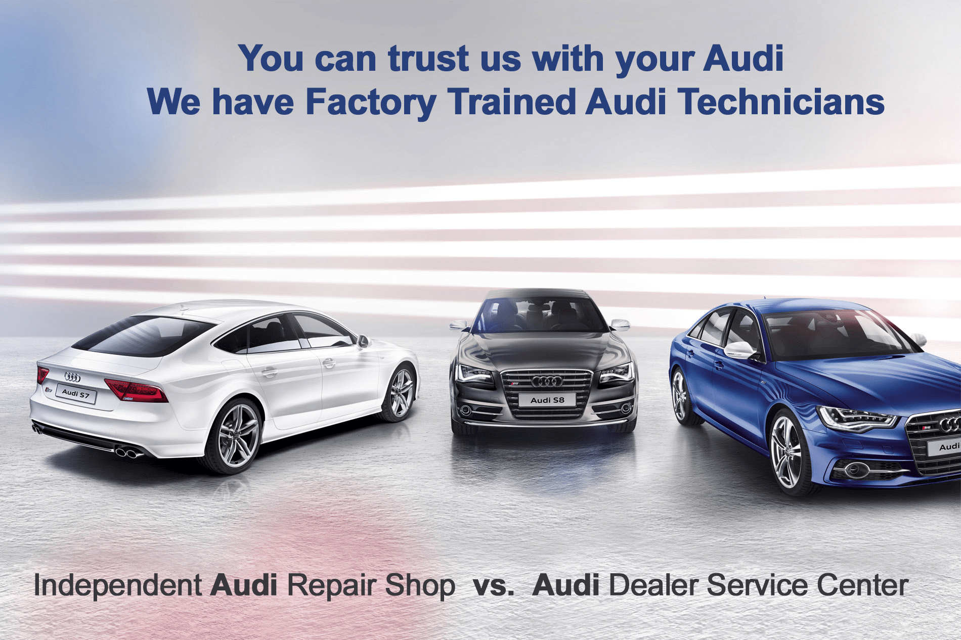 Independent Audi Greensboro Shop vs. Audi Dealer Service Center