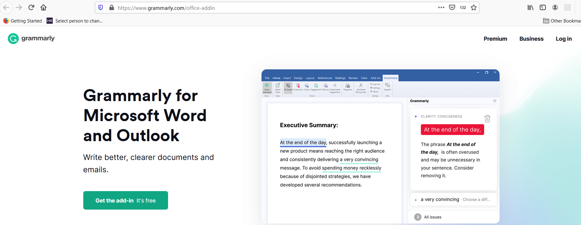 Installing Grammarly for Outlook Developing Daily