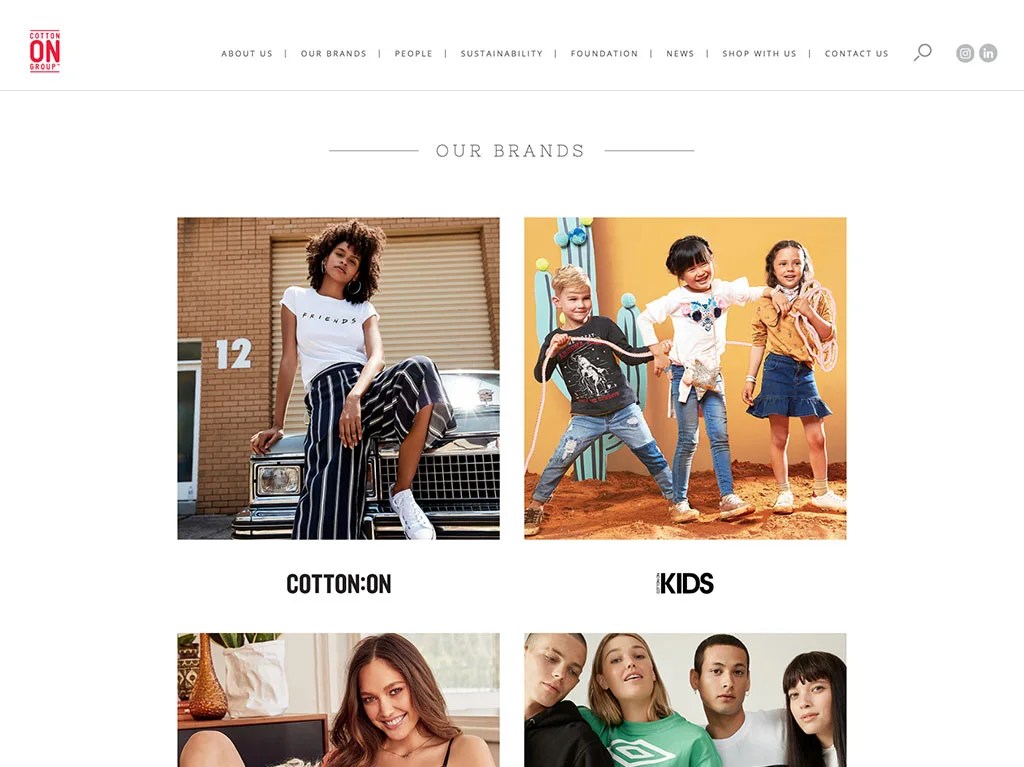 Retail websites Melbourne Efront