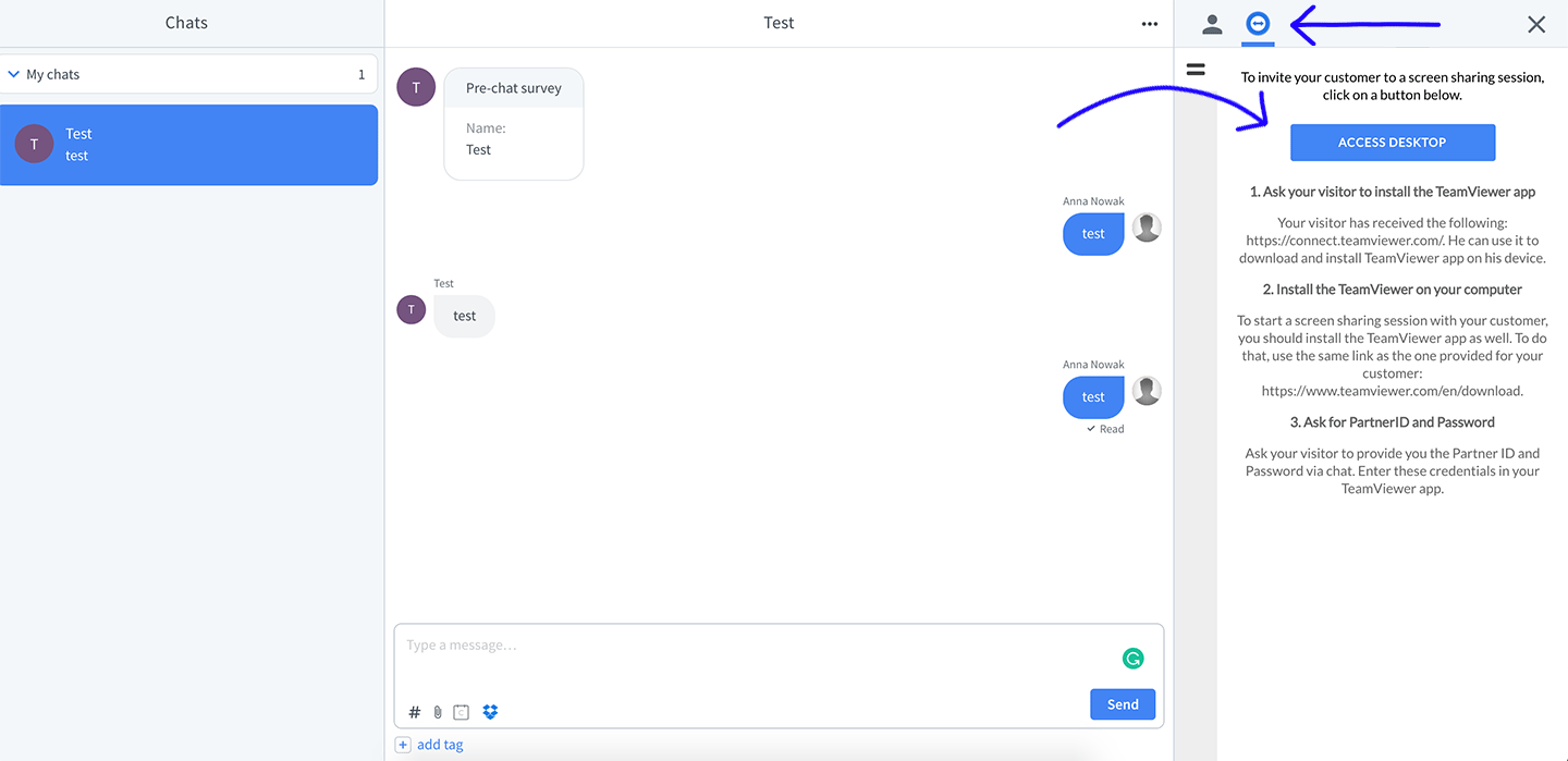 Teamviewer Livechat Livechat Help Center